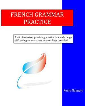 French Grammar Practice de Remo Nannetti