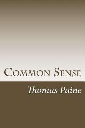 Common Sense de Thomas Paine