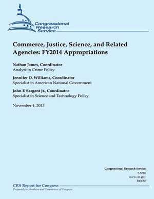 Commerce, Justice, Science, and Related Agencies de Jennifer D. Williams