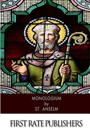 Monologium de St Anselm