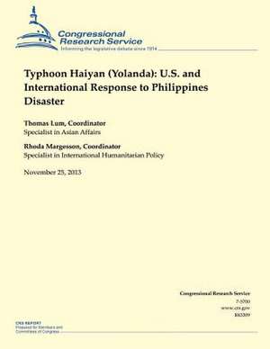 Typhoon Haiyan (Yolanda) de Congressional Research Service