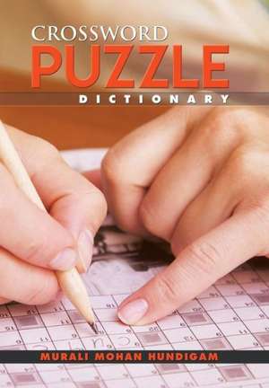 Crossword Puzzle Dictionary de Murali Mohan Hundigam