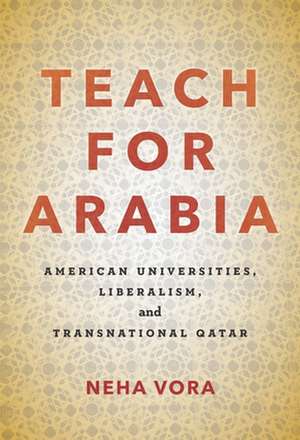 Teach for Arabia de Neha Vora