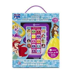 Disney Princess: Dream Big, Princess Me Reader Electronic Reader and 8-Book Library Sound Book Set de Pi Kids