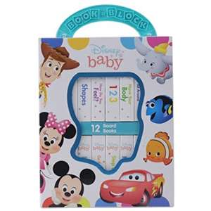 Disney Baby: 12 Board Books de Pi Kids