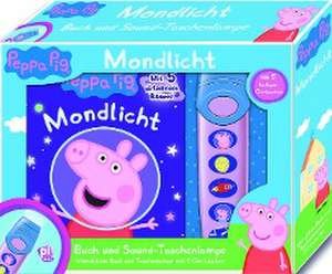 Peppa Pig - Pop-Up-Buch mit Taschenlampe - Bilderbuch mit 5 lustigen Geräuschen