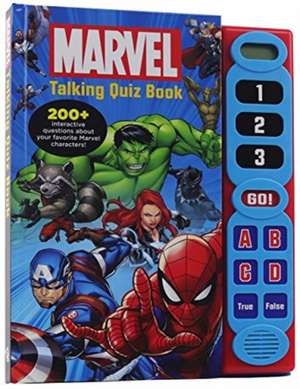 Marvel: Talking Quiz Sound Book de Pi Kids