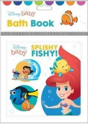 Disney Baby: Splishy Fishy! Bath Book de Pi Kids