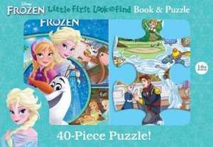 Frozen Little My First Look & Find Shaped Puzzle de PI Kids