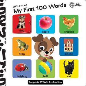 Baby Einstein: My First 100 Words Lift-A-Flap de Pi Kids