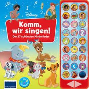 Disney - Komm, wir singen! Die 27 schönsten Kinderlieder - 27-Button-Soundbuch - Liederbuch mit Noten zum Mitsingen de Phoenix International Publications Germany GmbH