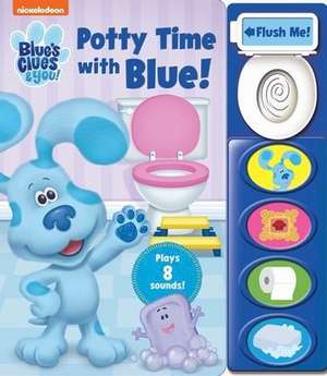 Nickelodeon Blue's Clues & You!: Potty Time with Blue! Sound Book de Pi Kids