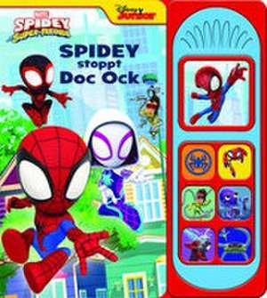 Marvel Spidey und seine Super-Freunde - Spidey stoppt Doc Ock - Soundbuch - Pappbilderbuch mit 7 netz-takulären Geräuschen de Phoenix International Publications Germany GmbH