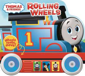 Thomas The Tank Engine Rolling Wheels Little Vehicle Sound Book de PI Kids