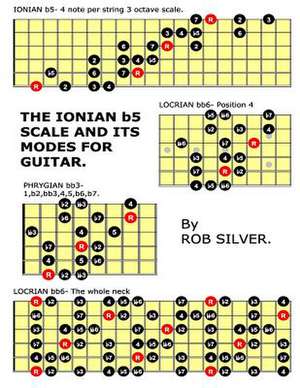 The Ionian B5 Scale and Its Modes for Guitar de Rob Silver