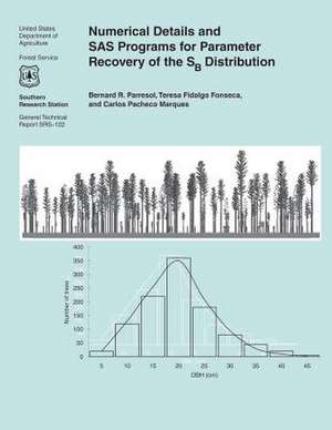 Numerical Details and SAS Programs for Parameter Recovery of the Sb Distribution de U S Dept of Agriculture