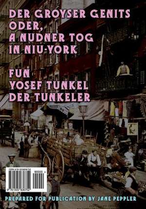 Der Groyser Genits (the Big Yawn) - Yiddish de Yoysef Tunkel