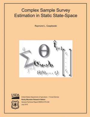 Complex Sample Survey Estimation in Static State-Space de Raymond L. Czaplewski