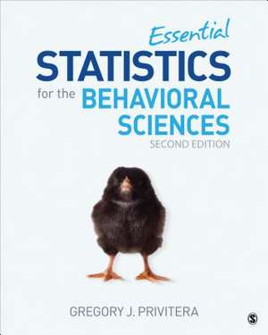 Essential Statistics for the Behavioral Sciences de Gregory J. Privitera