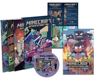 Minecraft: Wither Without You Boxed Set (Graphic Novels) de Kristen Gudsnuk