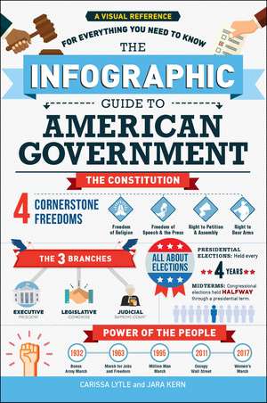 The Infographic Guide to American Government: A Visual Reference for Everything You Need to Know de Carissa Lytle