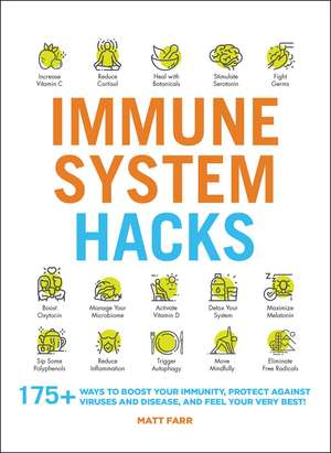 Immune System Hacks: 175+ Ways to Boost Your Immunity, Protect Against Viruses and Disease, and Feel Your Very Best! de Matt Farr