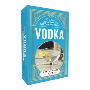 Vodka Cocktail Cards A–Z: The Ultimate Drink Recipe Dictionary Deck de Adams Media