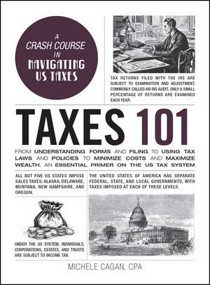 Taxes 101: From Understanding Forms and Filing to Using Tax Laws and Policies to Minimize Costs and Maximize Wealth, an Essential Primer on the US Tax System de Michele Cagan CPA