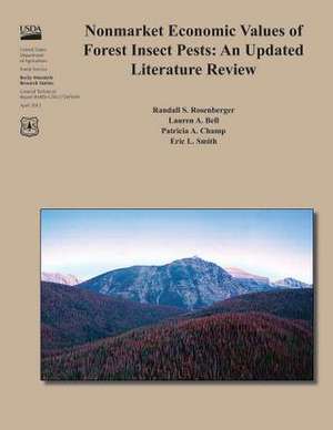 Nonmarket Economic Values of Forest Insect Pests de United States Department of Agriculture