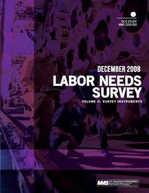 Labor Needs Survey Volume II de U. S. Department of the Interior