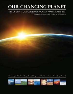 Our Changing Planet de National Science and Technology Council