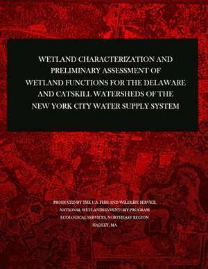 Wetland Characterization and Preliminary Assessment of Wetland Functions for the Delaware and Catskill Watersheds of the New York City Water Supply Sy de U S Fish & Wildlife Service