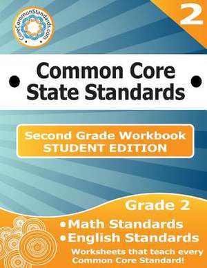 Second Grade Common Core Workbook - Student Edition de Have Fun Teaching