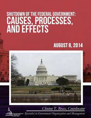 Shutdown of the Federal Government de Congressional Research Service