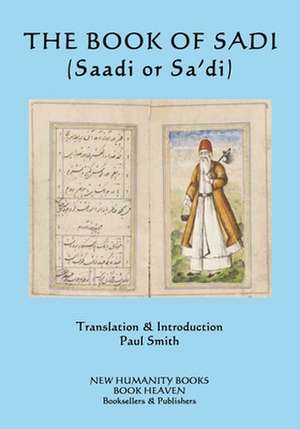 The Book of Sadi de Sa D. I.