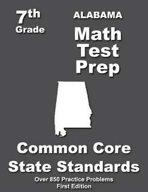 Alabama 7th Grade Math Test Prep de Teachers' Treasures