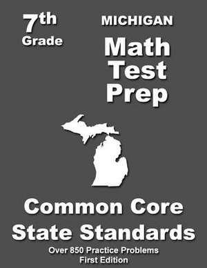 Michigan 7th Grade Math Test Prep de Teachers' Treasures