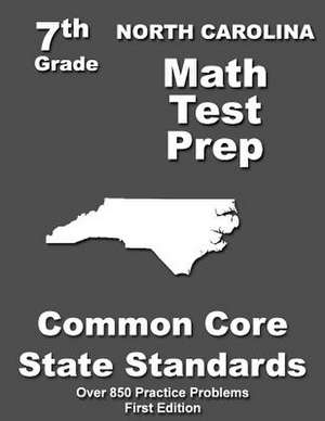 North Carolina 7th Grade Math Test Prep de Teachers' Treasures