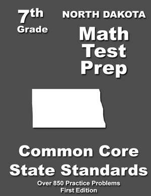 North Dakota 7th Grade Math Test Prep de Teachers' Treasures