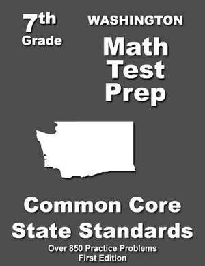 Washington 7th Grade Math Test Prep de Teachers' Treasures