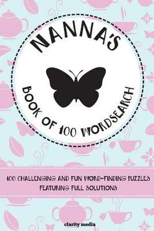 Nanna's Book of Wordsearch de Clarity Media