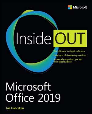 Microsoft Office 2019 Inside Out de Joe Habraken