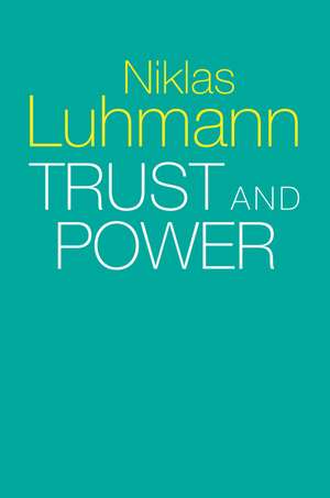 Trust and Power de Luhmann