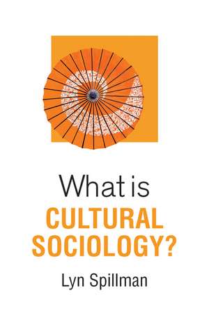 What is Cultural Sociology? de L Spillman