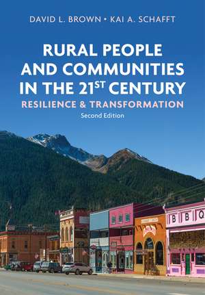 Rural People and Communities in the 21st Century Resilience and Transformation de Brown