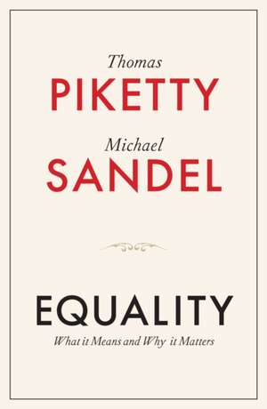 Equality de Thomas Piketty