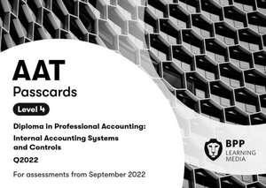 AAT Internal Accounting Systems and Controls de BPP Learning Media