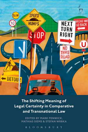 The Shifting Meaning of Legal Certainty in Comparative and Transnational Law de Professor Mark Fenwick