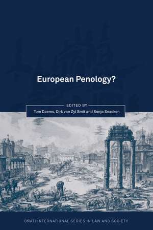 European Penology? de Tom Daems