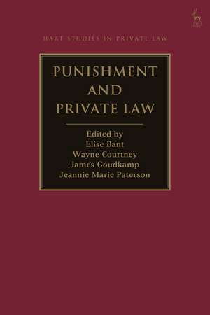 Punishment and Private Law de Professor Elise Bant